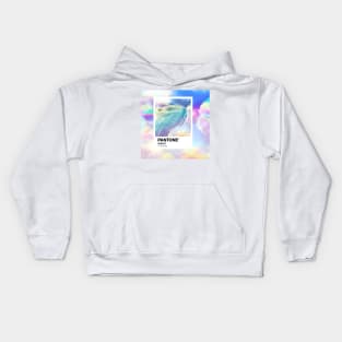 Pantone lofi Capybara aesthetic Kids Hoodie